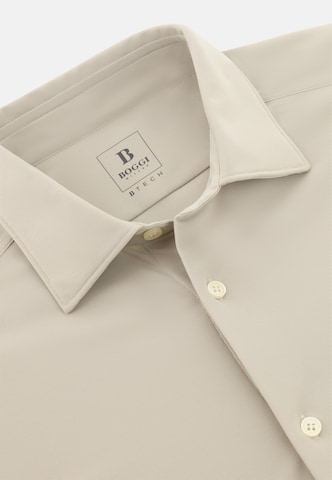 Coupe regular Chemise Boggi Milano en beige