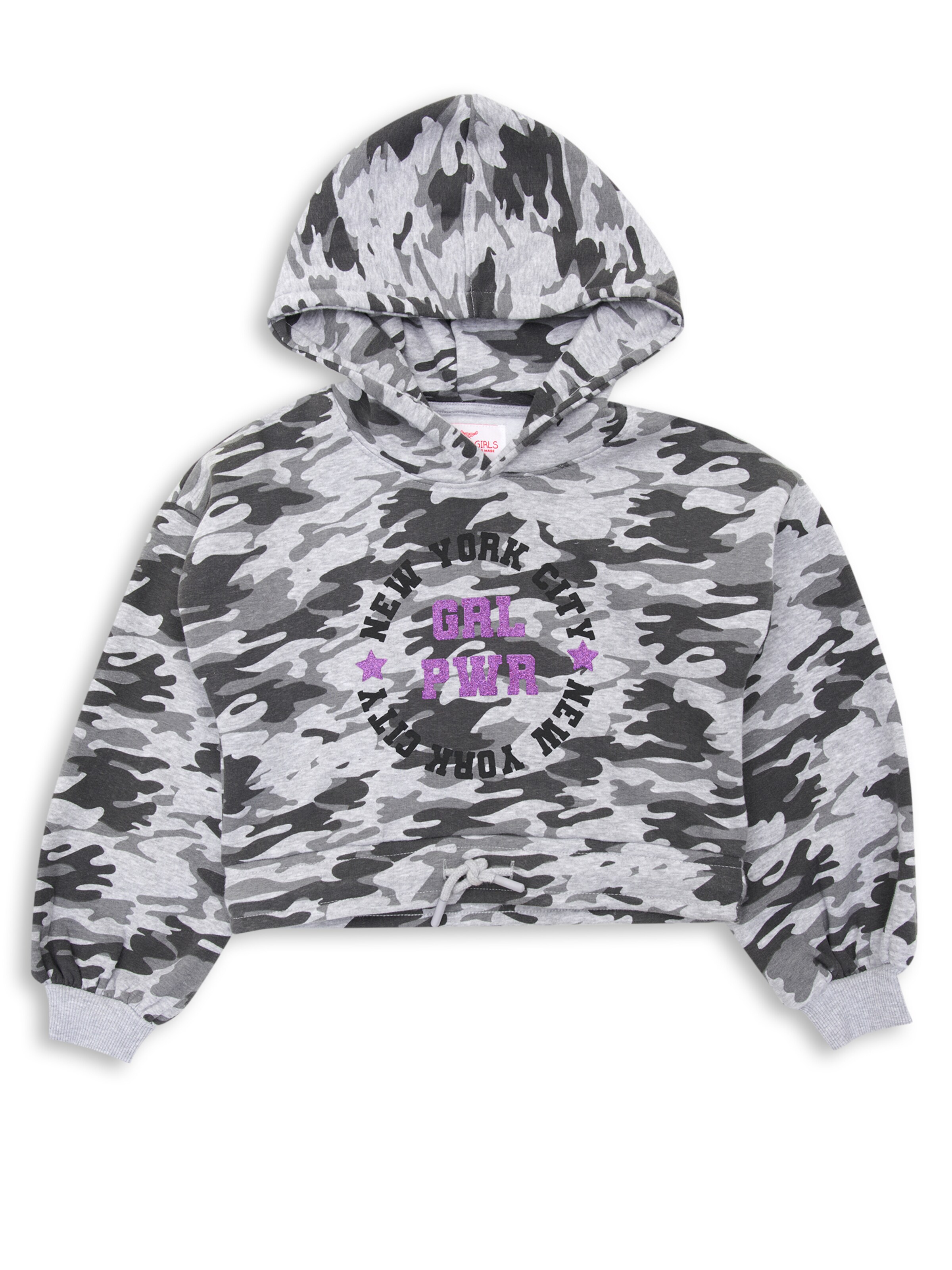 Threadgirls Sweatshirt 'Claire' in Grau: Vorderseite