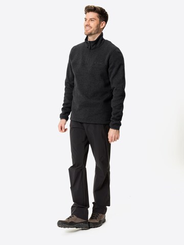 VAUDE Sports sweater 'M Rienza P III' in Black