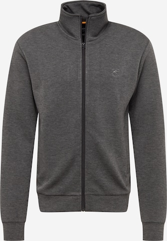 INDICODE JEANS Sweat jacket in Grey: front