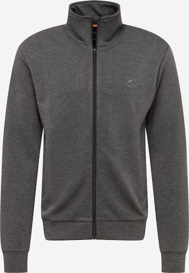 INDICODE JEANS Zip-Up Hoodie in Dark grey, Item view