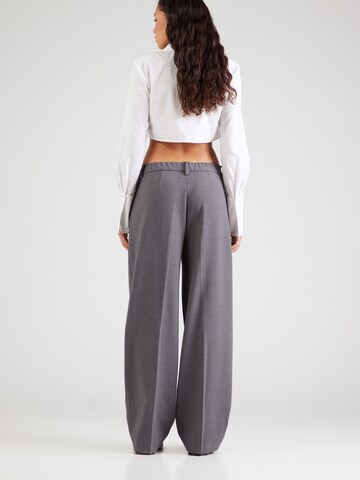 MAC Loose fit Pleat-Front Pants 'CHAJA' in Grey