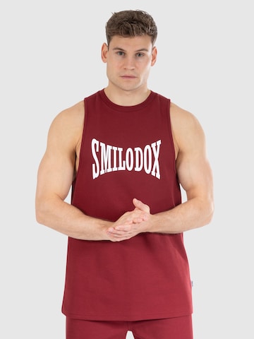 T-Shirt 'Classic Pro' Smilodox en rouge : devant