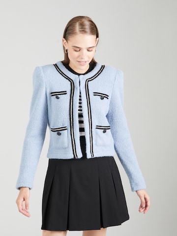 MEXX Gebreid vest in Blauw: voorkant