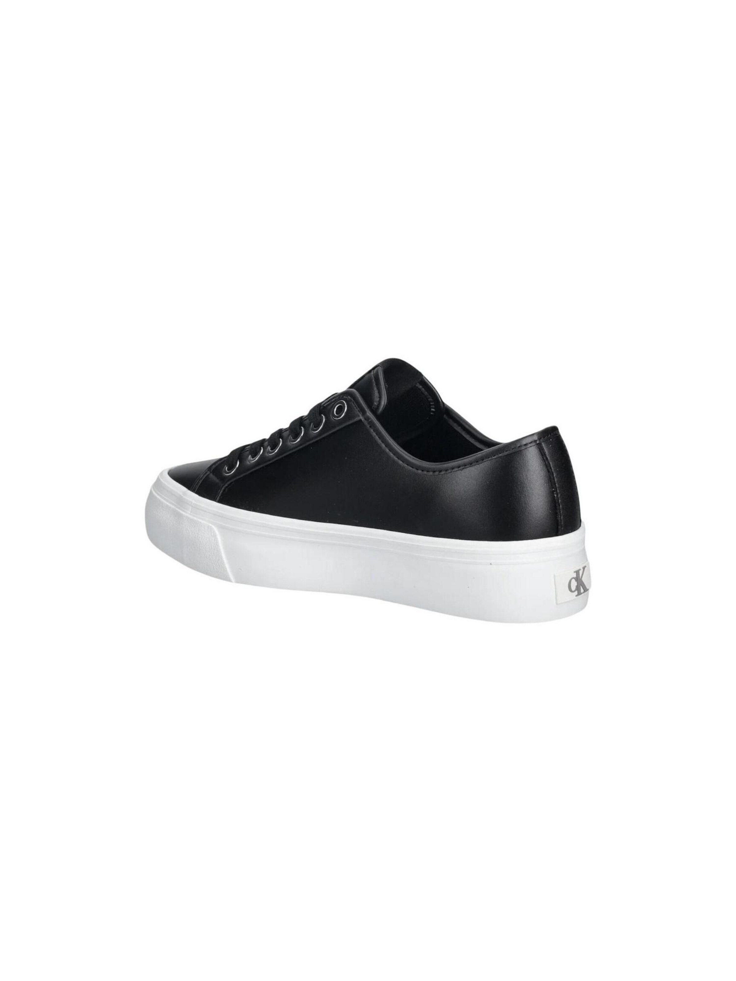 Calvin Klein Jeans Platform trainers 'VULC FLATF LACE UP L YW0YW01932' in Black