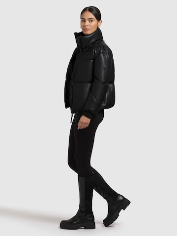 khujo Winter Jacket 'Khalia' in Black