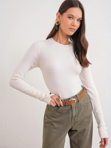 MixRay Sweater in White