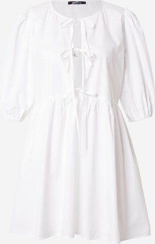 Gina Tricot Платье в Белый: спереди