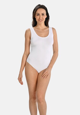 TEYLI Body 'Esme' - Biela: predná strana