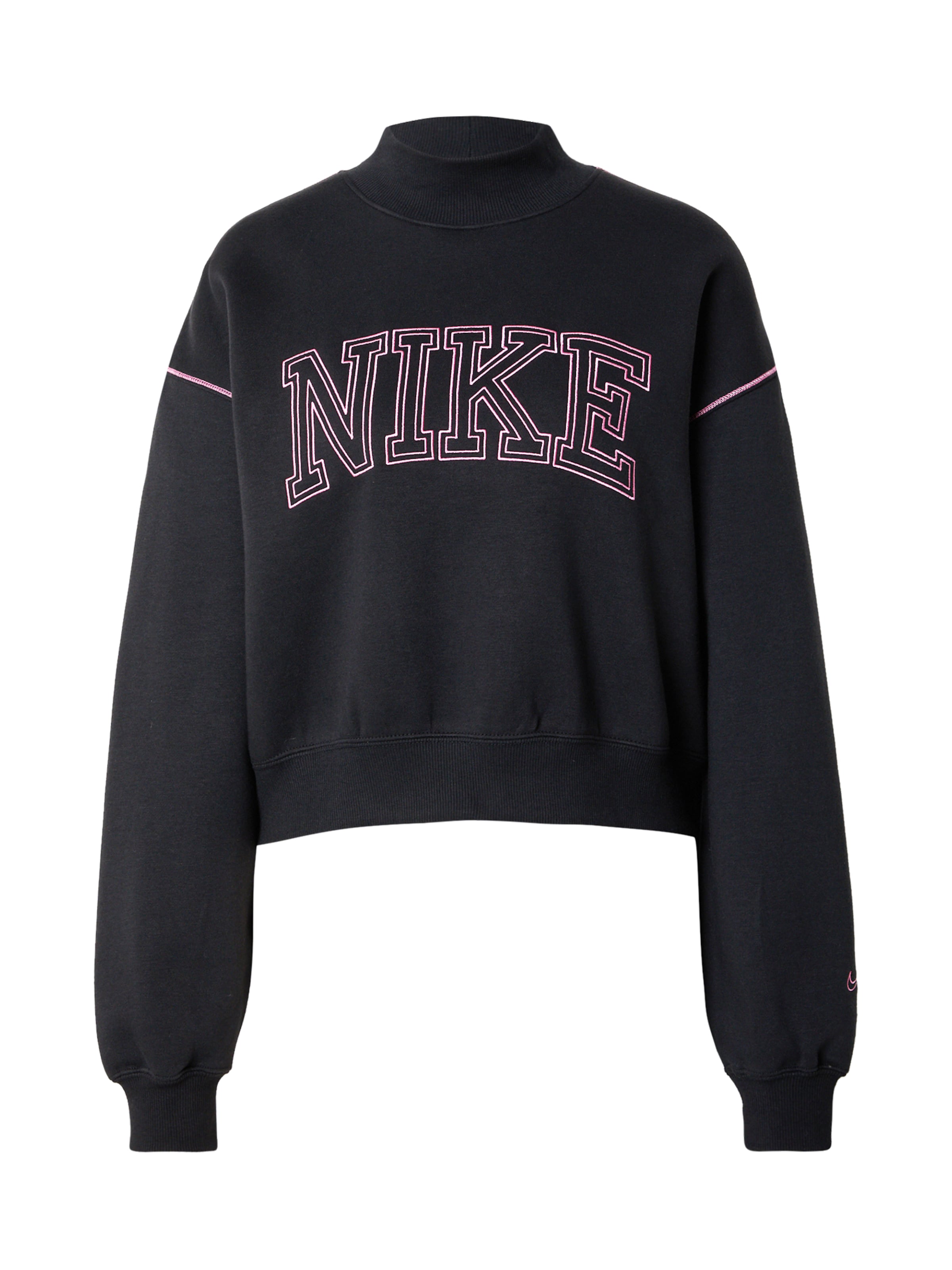 Nike Sportswear Mikina 'Phoenix' – černá: přední strana