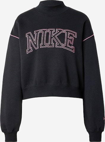 Felpa 'Phoenix' di Nike Sportswear in nero: frontale