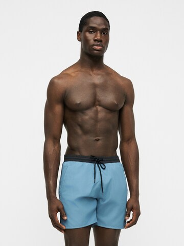BOSS Swimming shorts 'Starfish' in Blue: front