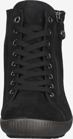 Bama Lace-Up Ankle Boots in Black