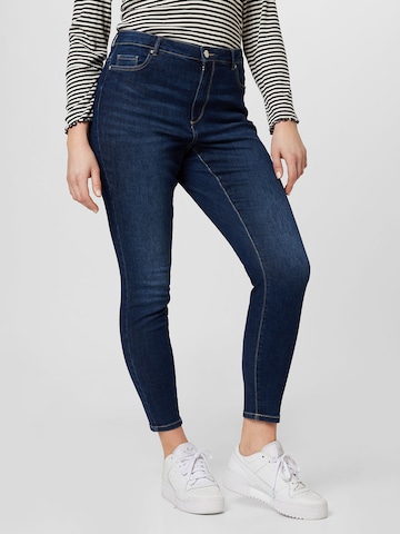 Vero Moda Curve Skinny Jeans 'Phia' in Blue: front