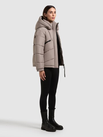 khujo Winterjacke 'Evande' in Grau
