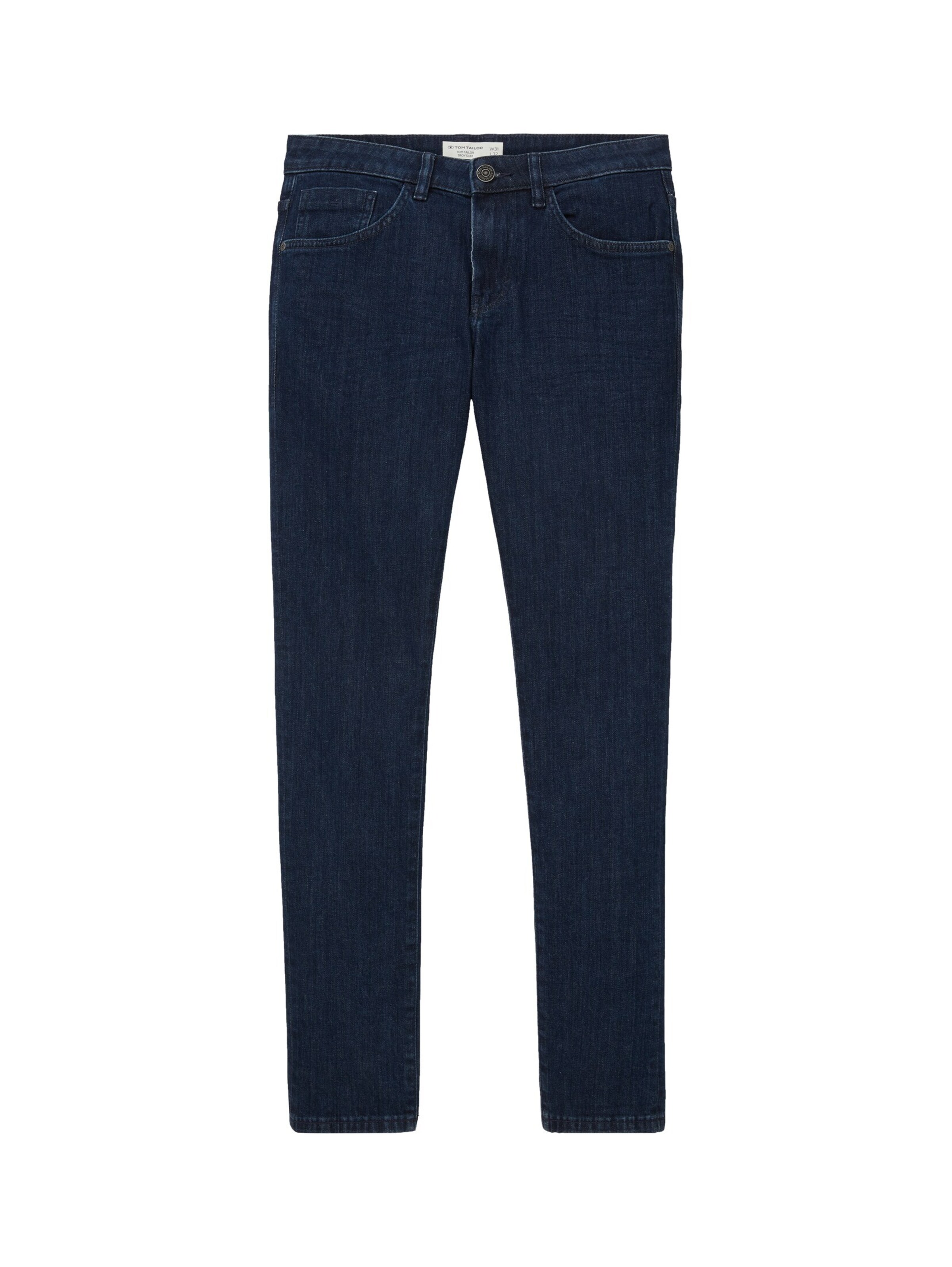 TOM TAILOR Slimfit Jeans 'Troy' in Blau: Vorderseite