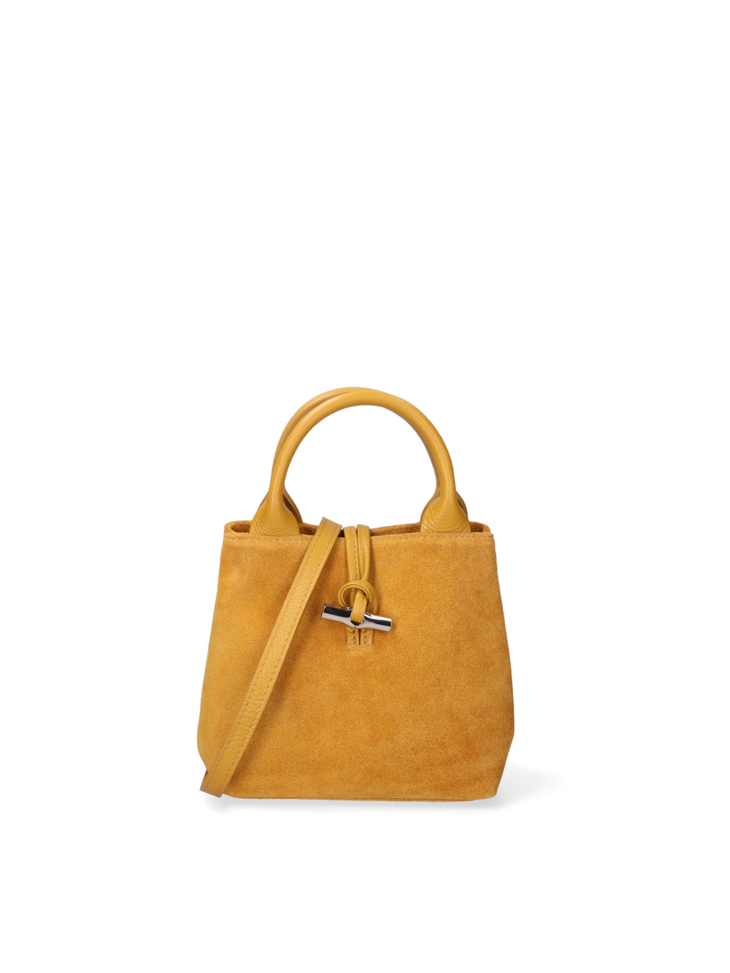 Gave Lux Handbag in Yellow: front