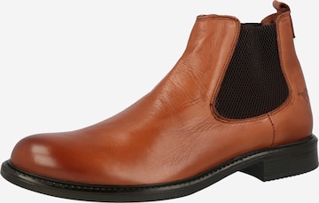 MUSTANG Chelsea boots in Brown: front