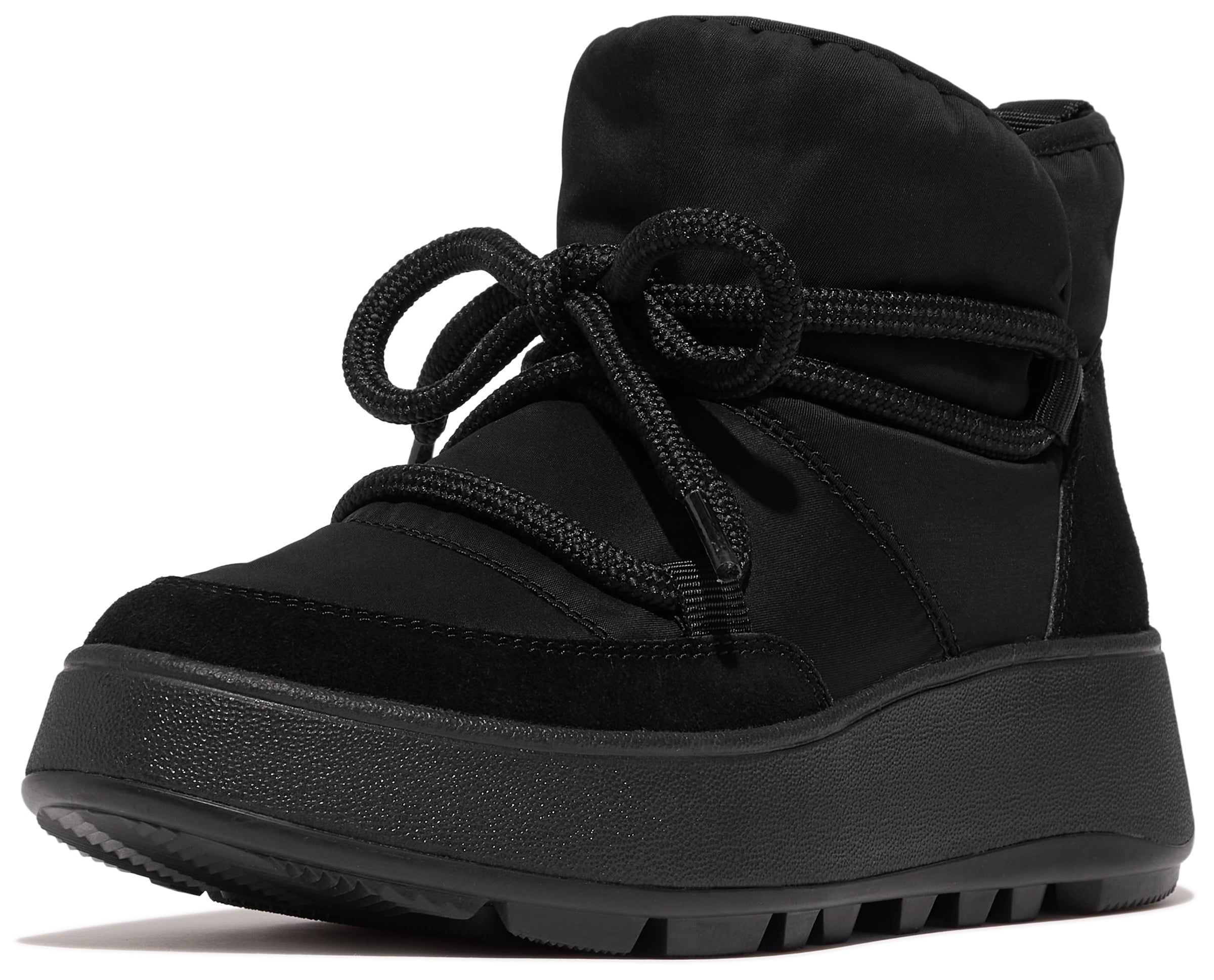 FitFlop Snowboots in Schwarz: Vorderseite