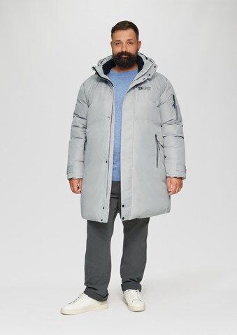 s.Oliver Men Big Sizes Wintermantel in Grau