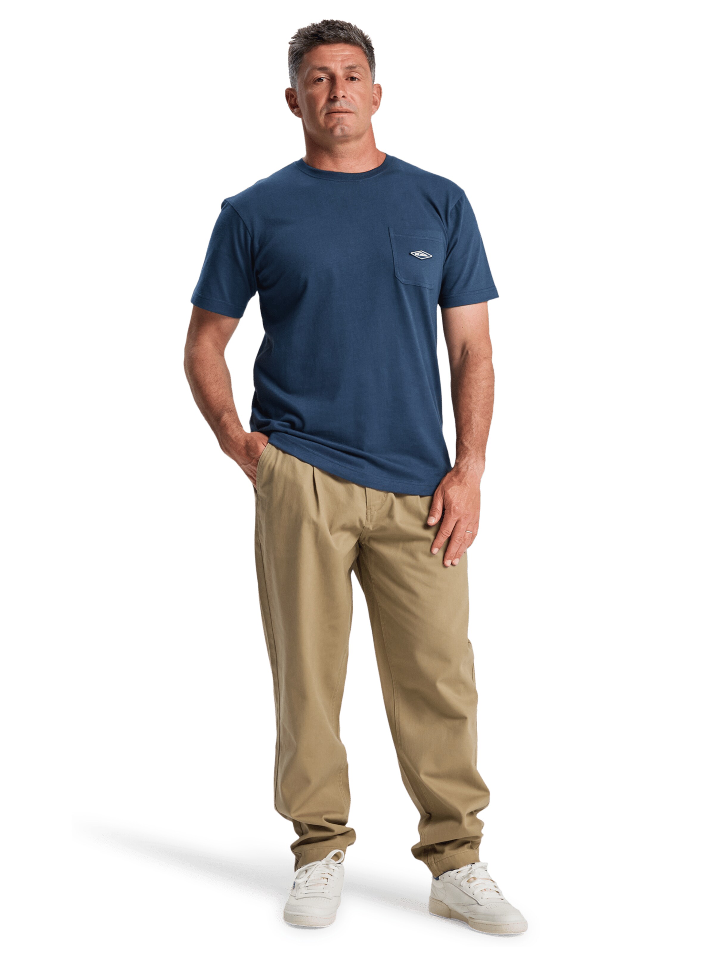 QUIKSILVER Shirt 'Diamond Pocket' in Blue