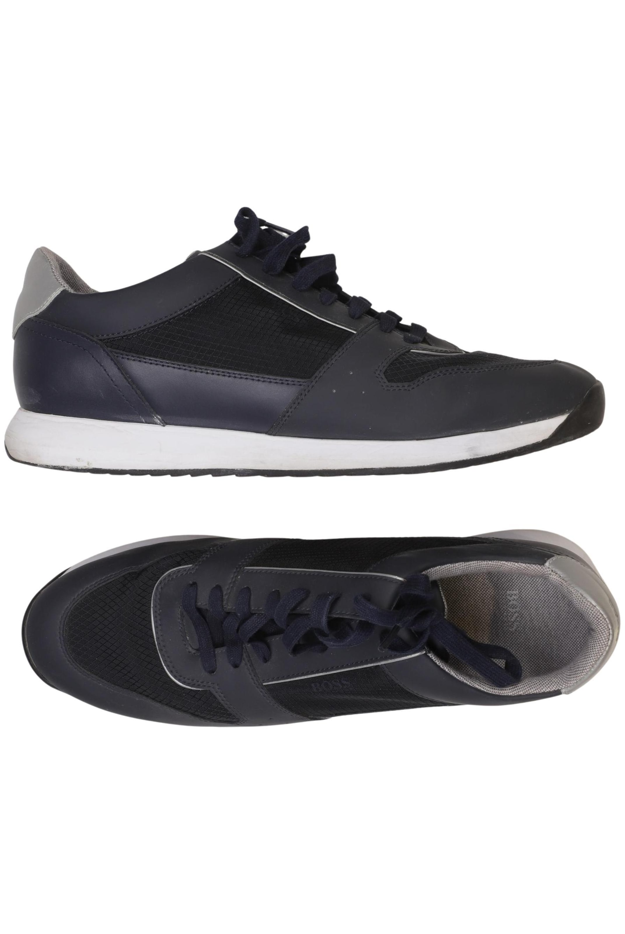 BOSS Black Sneaker 44 in Blau: Vorderseite