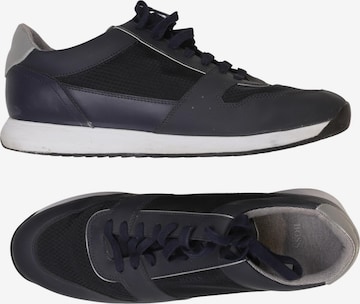 BOSS Black Sneaker 44 in Blau: Vorderseite