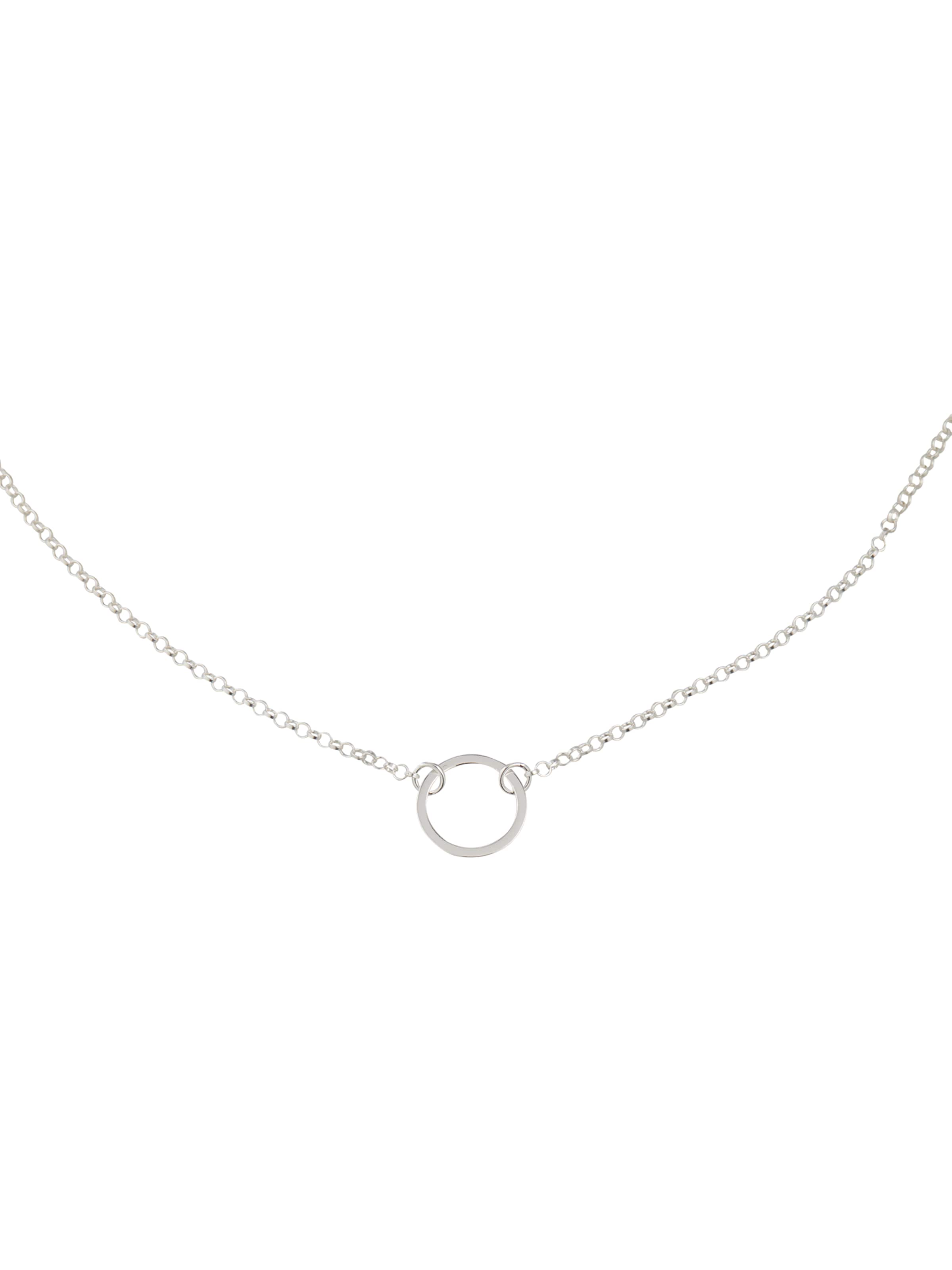 ELLI Necklace 'Kreis' in Silver