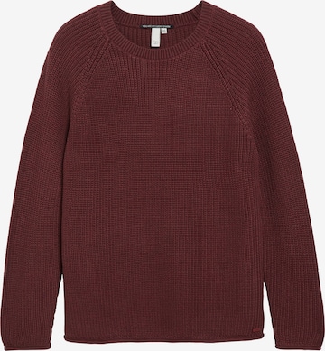 Pull-over QS en rouge : devant