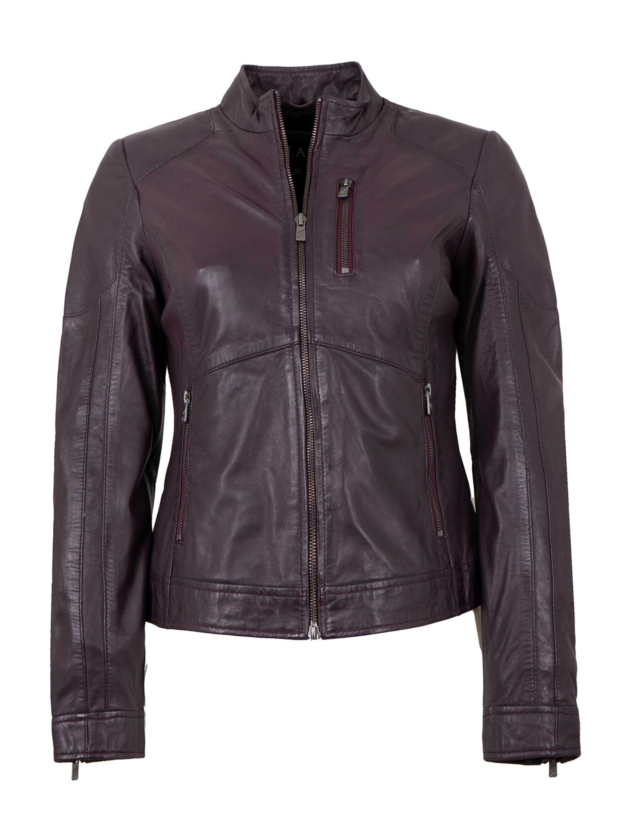 Jilani Between-Season Jacket in Purple