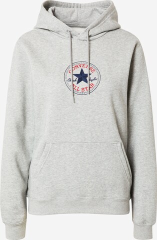 CONVERSE Sweatshirt in Grau: predná strana