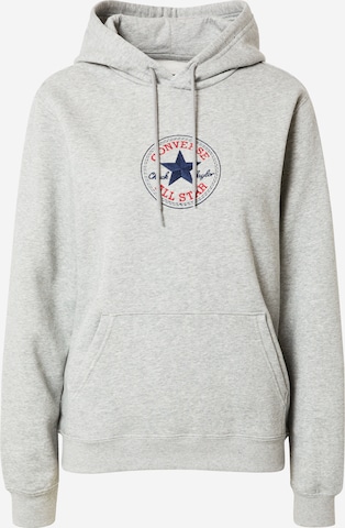 CONVERSE Sweatshirt in Grau: predná strana