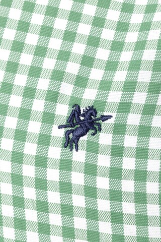 DENIM CULTURE Regular Fit Skjorte 'TONEY' i grønn