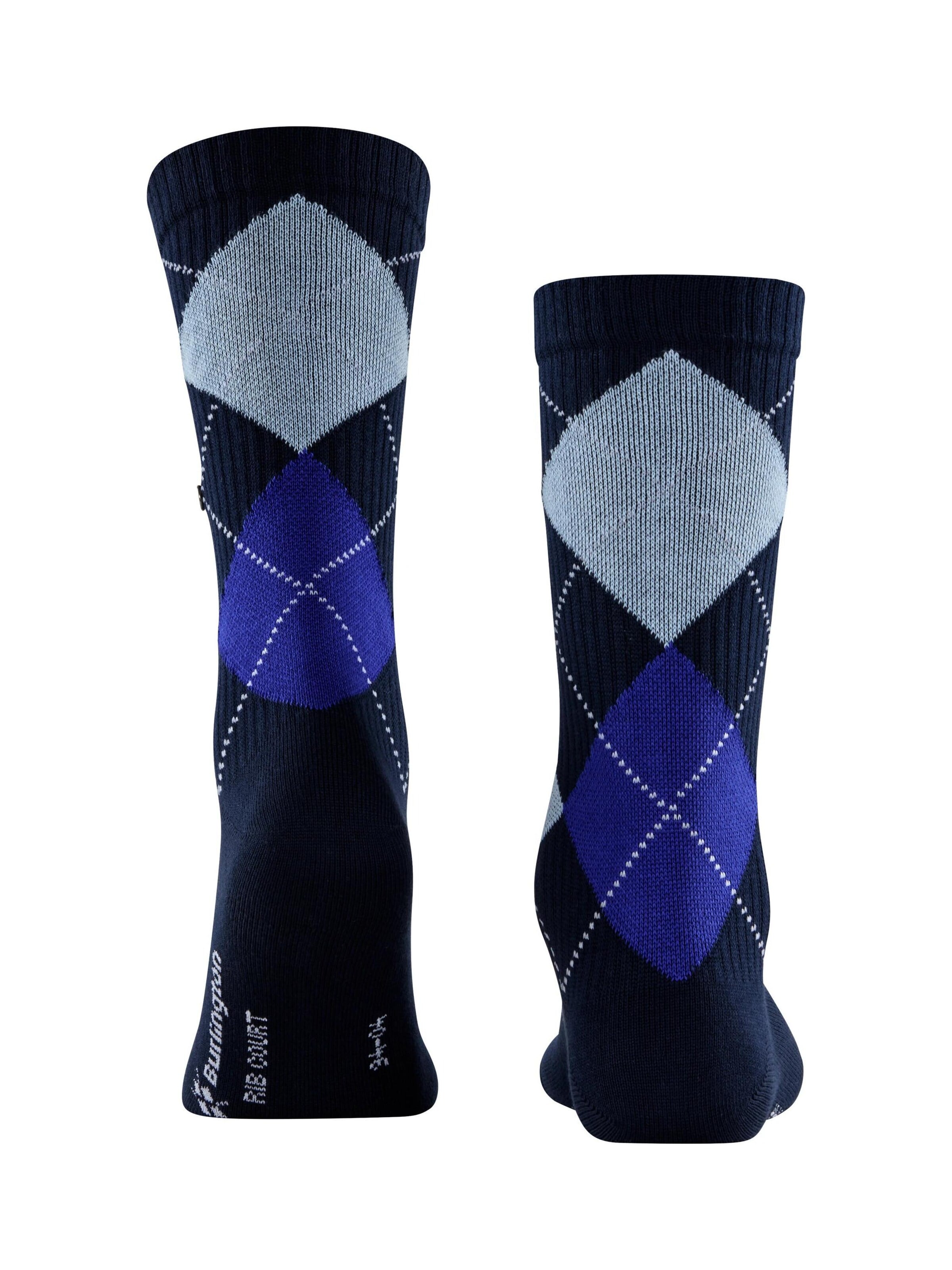 BURLINGTON Socks 'Rib Court' in Blue