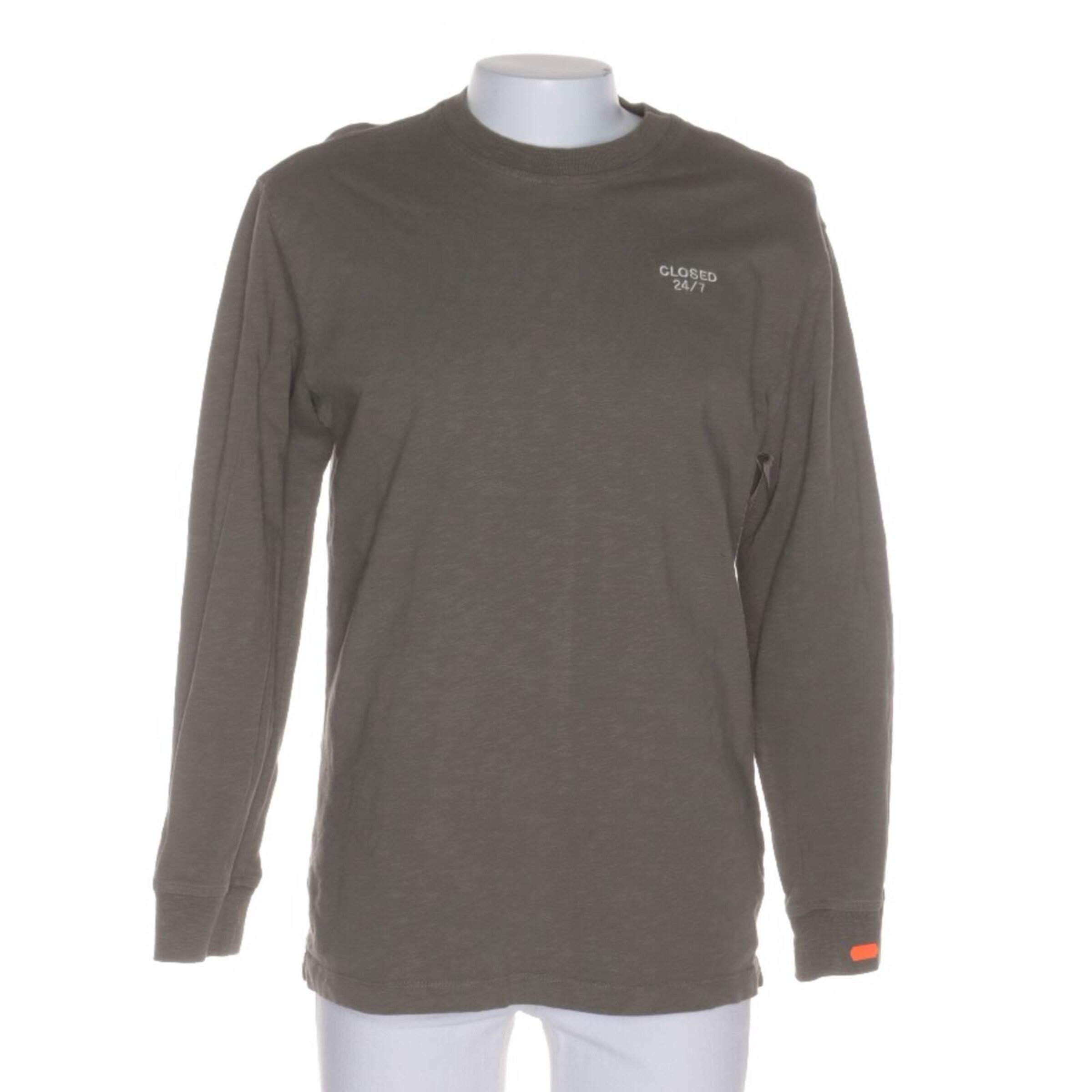 Closed Freizeithemd / Shirt / Polohemd langarm in M in oliv, Produktansicht