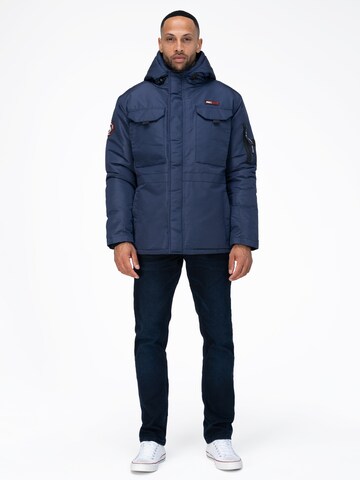 Rock Creek Winterjacke 'Jacke' in Blau