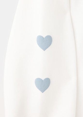 MANGO KIDS Sweatshirt 'LIMITED' in White