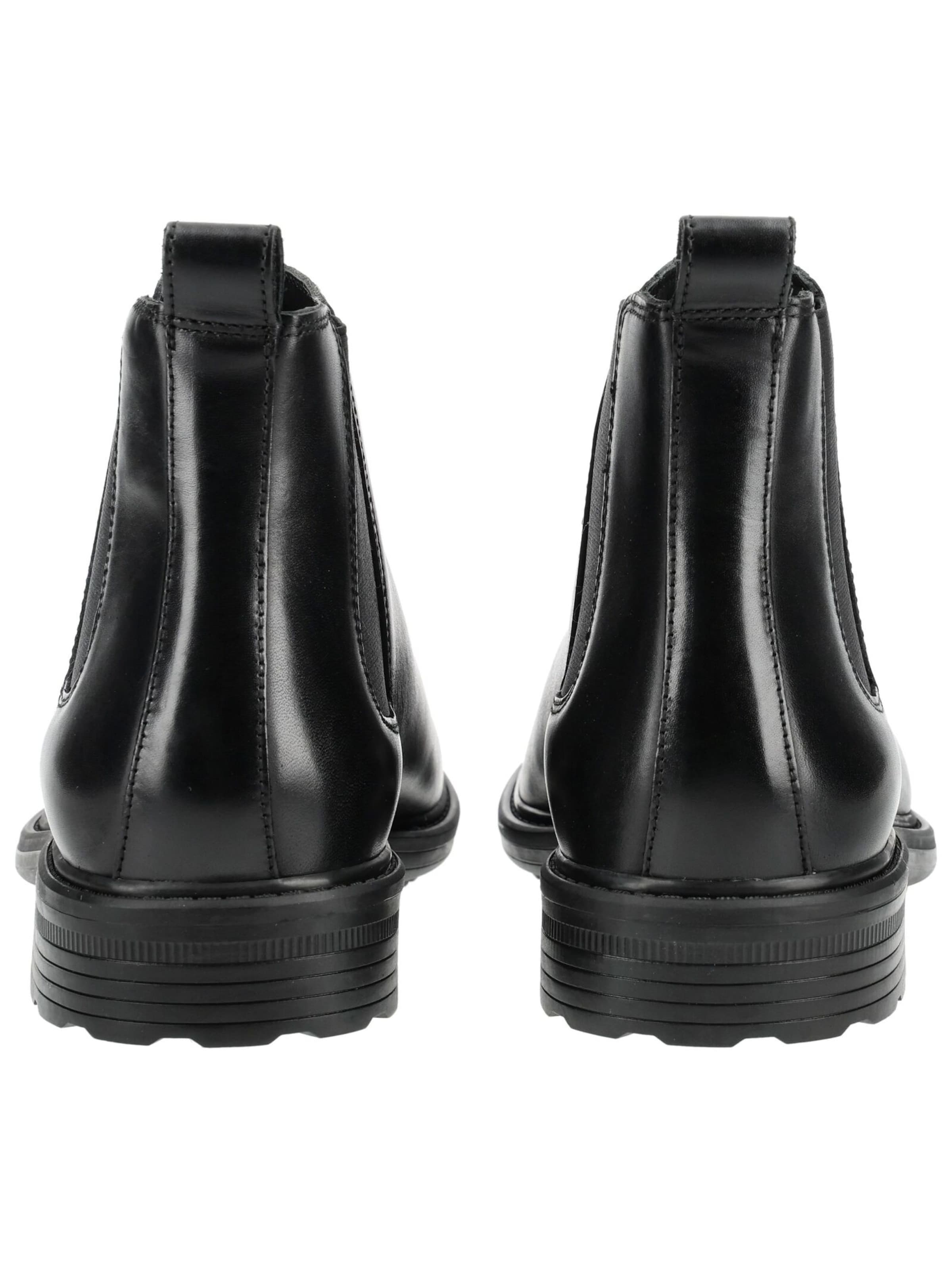 Chelsea Boots GEOX en noir : derrière