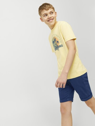 JACK & JONES MINI Normalny krój Spodnie 'JPSTDavid' w kolorze niebieski