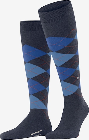 BURLINGTON Kniestrümpfe 'Edinburgh' in Blau: Vorderseite