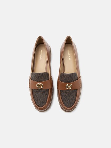 MICHAEL Michael Kors - Sapato Slip-on 'JAELYN' em castanho