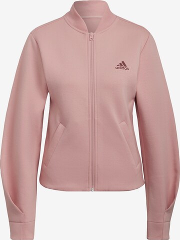 ADIDAS SPORTSWEAR Sports sweat jacket in Pink