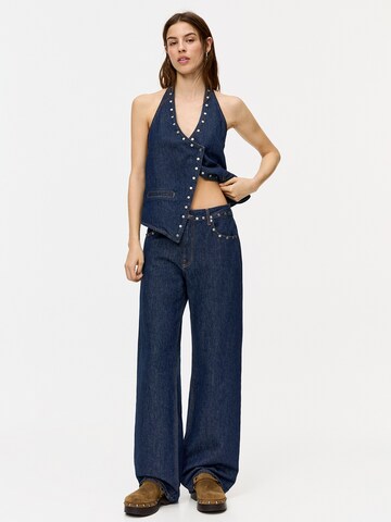 Wide leg Jeans di Pull&Bear in blu