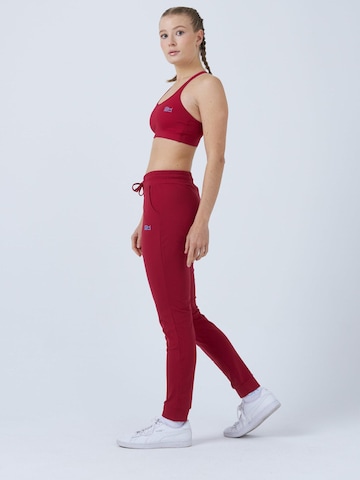 SPORTKIND Loosefit Sporthose 'Jogging Pants'‌‌‌‌‌‌‌‌ in Rot