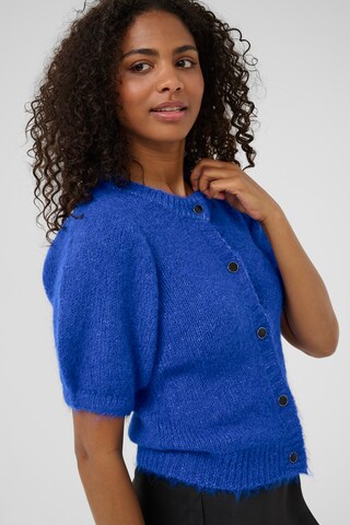 Kaffe Gebreid vest 'Emilie Evi' in Blauw