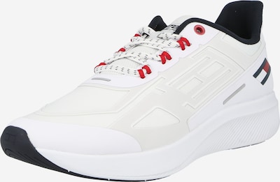 TOMMY HILFIGER Sneaker in navy / rot / weiß / wollweiß, Produktansicht