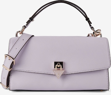Borsa a mano 'Patsie' di GUESS in lilla: frontale
