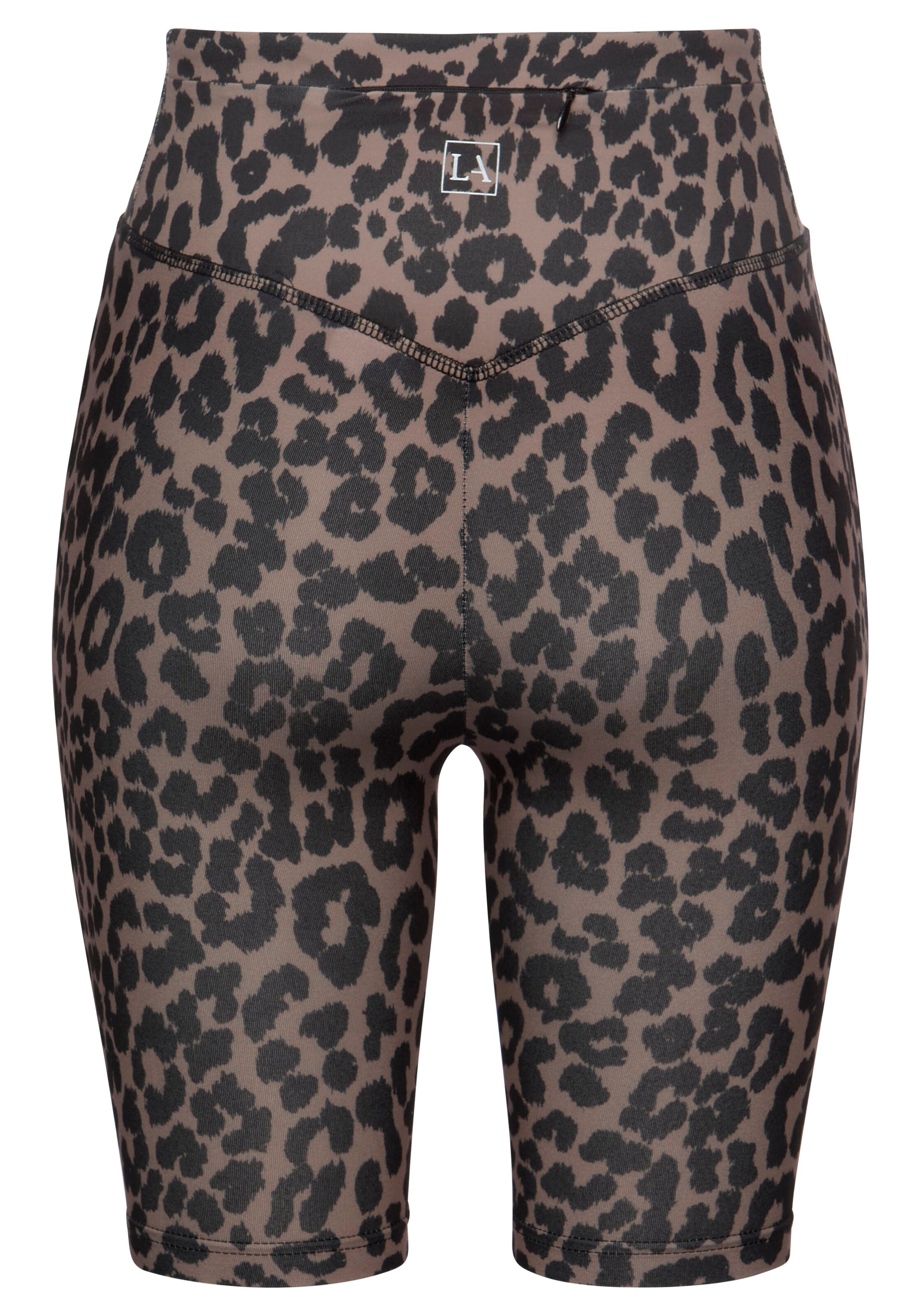 LASCANA ACTIVE Skinny Fit Спортен панталон в кафяво