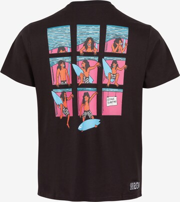 O'NEILL T-Shirt 'Window Surfer' in Schwarz