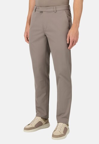 Coupe slim Pantalon Boggi Milano en gris